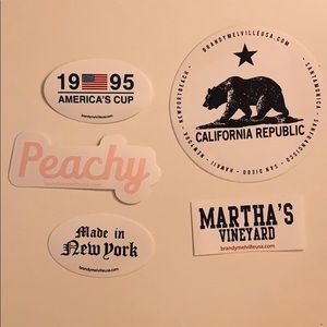 Brandy Melville Stickers (Rare)